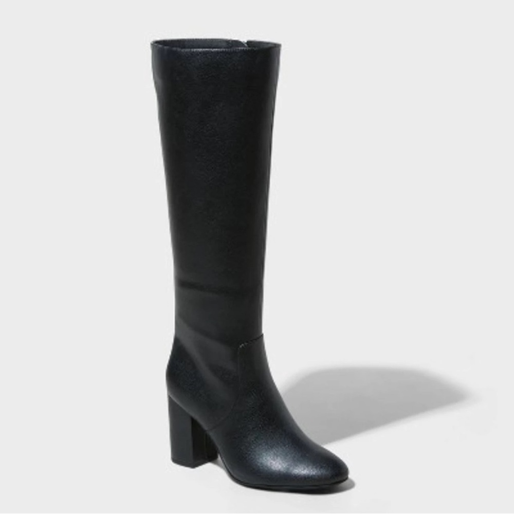 a new day Black Heeled Ridley Boots